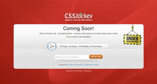Free Under Construction Pages